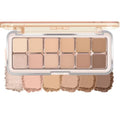 KYDA Nude 12-Color Eyeshadow Palette with Brush – Natural Matte & Shimmer