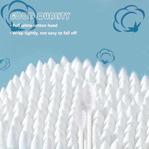 2400pcs Precision Tip Cotton Swabs/Double Pointed Cotton Buds for Makeup
