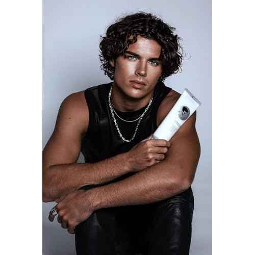 Avenue Man Curl Defining Cream - Unscented Hold Forming Curl Cream for Men with Keratin, Acai & Herbal Extracts - Frizz Control, Humidity Resistant, Lightweight Texture - Curly Hair Products for Men