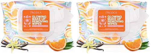 Pacifica Glowing Makeup Remover Wipes with Glycolic Acid