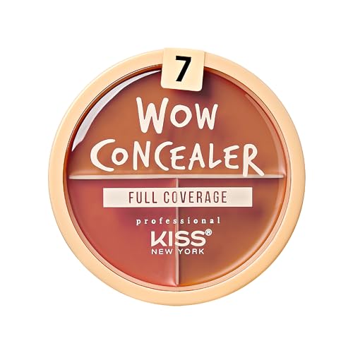 KISS WOW Concealer | High Coverage, Lightweight & Long-Lasting