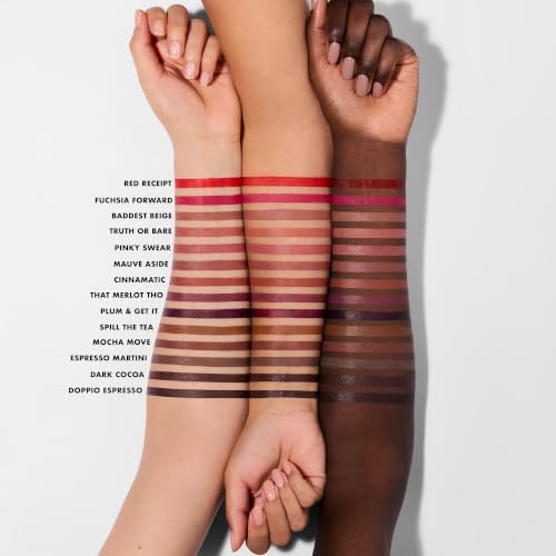 Lip Liner Pencil - Mauve Aside - Highly Pigmented Semi-Matte Vegan & Cruelty-Free All-in-One Lip Definer