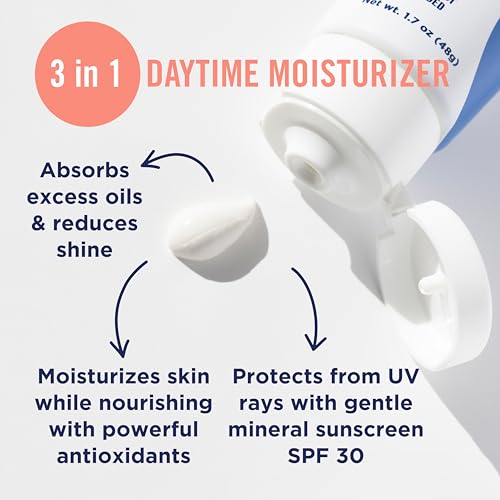 PanOxyl Oil Control Moisturizer SPF30 with Zinc 17% - 1.7 oz, Matte Finish, Non-Comedogenic