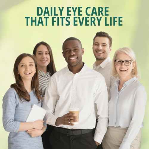 100Pcs Tea Tree Eyelid Wipes ? Tea Tree Oil Eye Wipes for People with Dry Eyes & Allergies ? Gentle Eyelid Cleanser with Hyaluronic Acid ? Individually Wrapped & Biodegradable - 1 Pack