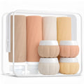Redfly 13-Piece TSA Approved Travel Bottles Set - Leak-Proof Silicone Containers