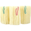 NileCart Loofah Pack of 3 Scrubbies for Body 6 in. Egyptian Loofah Sponge - Natural Exfoliating Body Scrubber Shower Loofah | Body Scrubber Exfoliator Natural loofah Sponge - Luffa for Men and Women