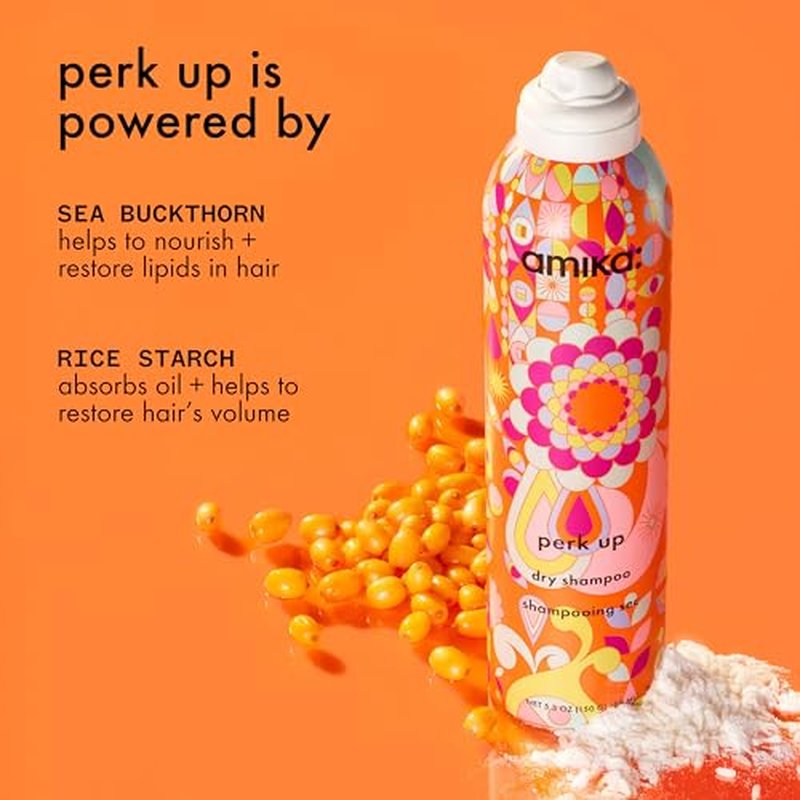 Amika Perk Up Talc-Free Dry Shampoo | No White Residue