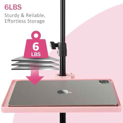 Large Size Lash Tray Organizer Stand (10.6¡± x 8¡°), Adjustable Plastic Essential Organizer Stand for Lash Techs, Eyelash Extension Supplies Perfect for Salon or Homes Use by KONOVOLY