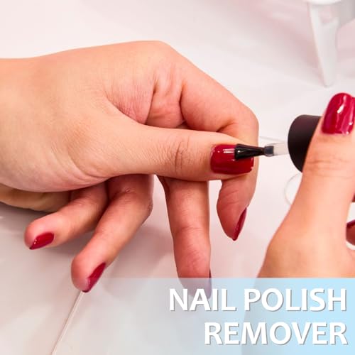 HiLemon Gel Nail Polish Remover Kit with Cuticle Oil & 4-Way File - 15ml