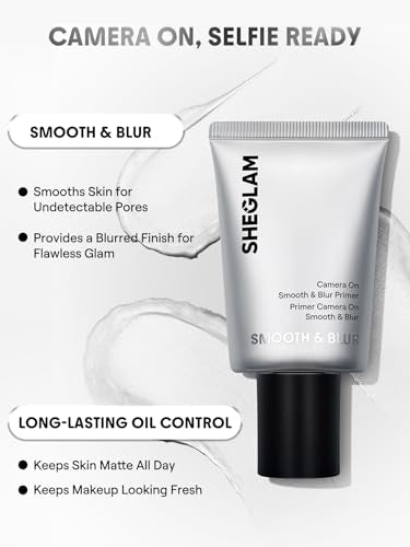 SHEGLAM Camera On Smooth & Blur Primer - Pore-Minimizing Makeup Base