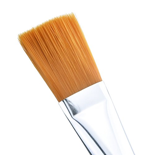 Facial Mask Brush Set 5-Pack with Soft Synthetic Bristles