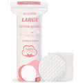 ICOTLE Extra Large Cotton Rounds - 100% Pure Cotton Pads, 3.14"