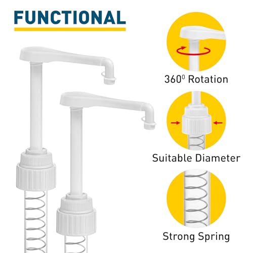 5-Gallon Bucket Pump Dispenser with Leak-Proof Cap
