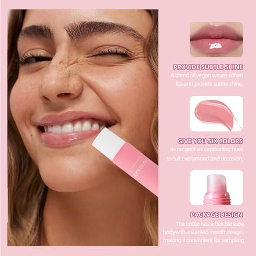 5-Piece Hydrating Lip Butter Balm Set with Natural Oils