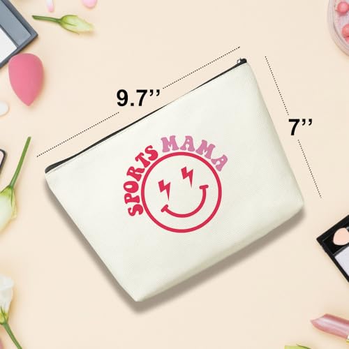 Funny Mama Gifts Mama to Be Gifts Mom Gifts from Daughter Makeup Bag Inspirational Mothers Day Anniversary Birthday Gifts for Mom Cosmetic Bag for Women New Mom Sport Mama Mommy Friends Christmas