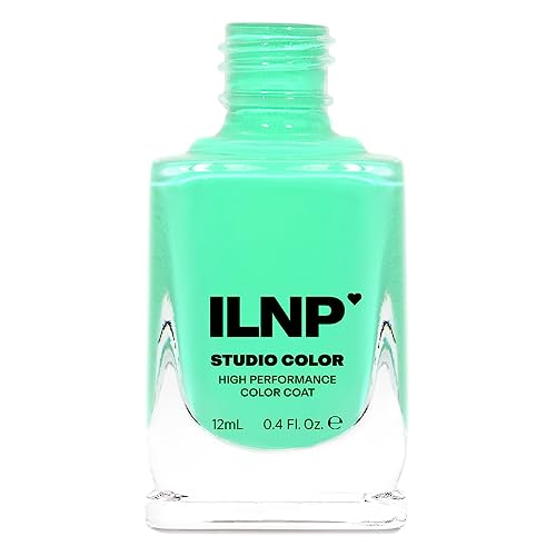 ILNP Bottoms Up Vivid Seafoam Green Cream Nail Polish