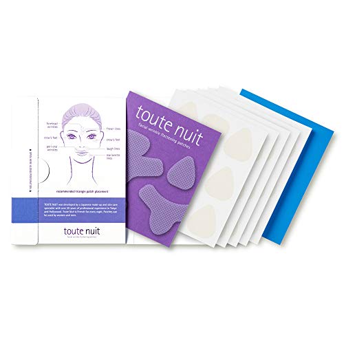 Toute Nuit Wrinkle Patches, Face Tape, Triangle - Forehead, Around Eyes and Lips - 45 Patches