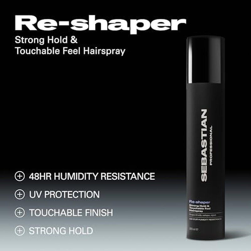 Sebastian Professional Re-Shaper Hairspray - Strong Hold & Humidity Resistant