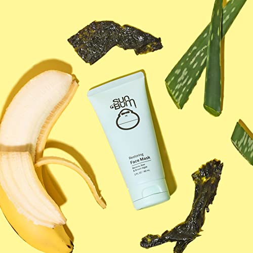 Sun Bum Skin Care Restoring Facial Mask | Vegan and Cruelty Free Formula with Cooling Aloe| 2 oz