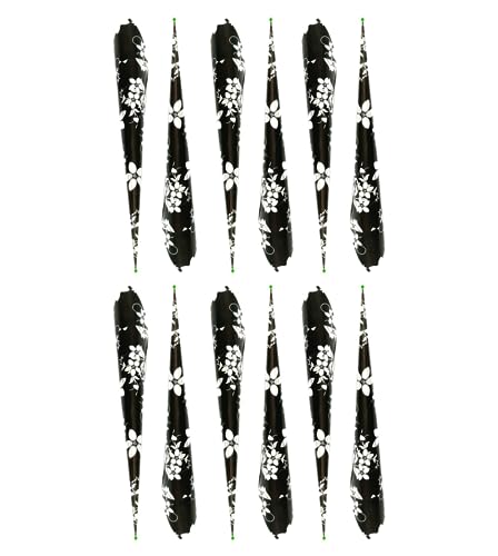 Henna Cones 12-Pack Hand Rolled Cellophane Applicators