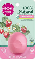 Organic Lip Balm - Strawberry Sorbet, 0.25 oz - Scented Natural Moisturizer with Shea & Coconut