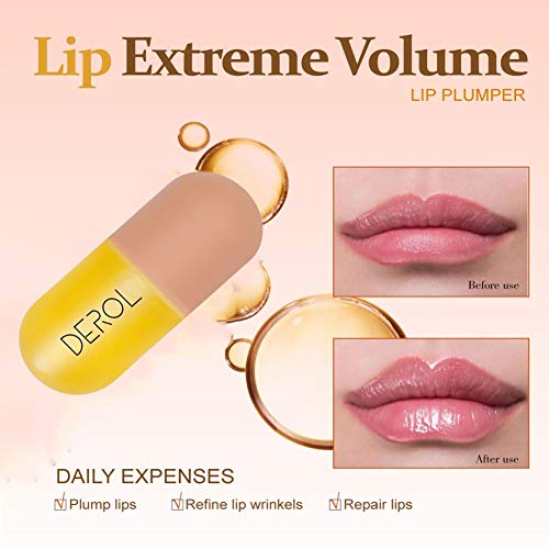 Novobey Lip Plumper Serum - Plant Extract Moisturizing Lip Enhancer