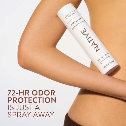Native Deodorant & Body Spray Coconut & Vanilla All-Day Odor Protection - Aluminum-Free