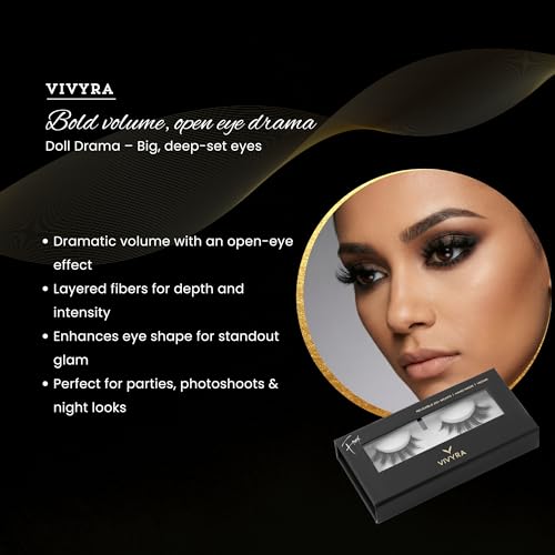 Doll Drama Eyelashes | Dramatic Volume Lashes for Big & Almond Eyes