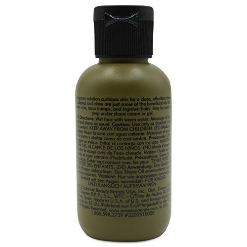 AMERICAN CREW Ultra Gliding Shave Oil, 1.7 Ounce