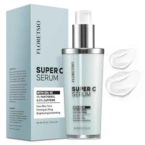 Super Vitamin C Serum for Mature Skin - All-In-One Formula Rapidly Hydrates, Anti Aging, Softens, Lifts and Firms Facial Skin, Targets Sun Spots, Dark Spots & Age Spots, Fine Lines, Wrinkles - 30mL