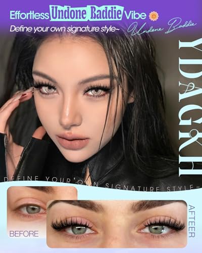 Wispy Spiky Manga Lash Clusters 9-18mm Cat Eye