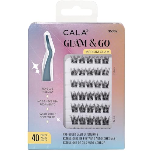 CALA Glam & Go Pre-Glued Lash Extensions 40pc