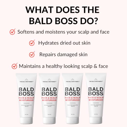 Bald Brothers Scalp Moisturizer 3oz - Non-Greasy Vegan