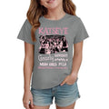 KATSEYE Girls' Short Sleeve Graphic Tee - Beautiful Chaos Tour
