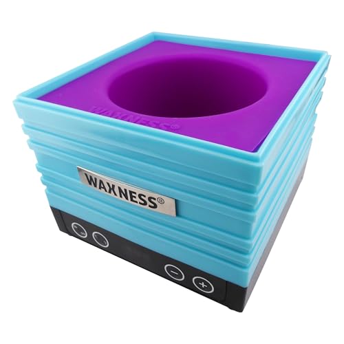 Waxness Wax Warmer W-CUBE Teal Digital 1 lb Elite-Series 2 Years Warranty