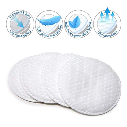ForPro Premium Cotton Rounds, 600-Count Makeup Remover Pads