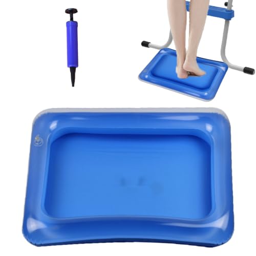 Portable Inflatable Foot Bath Basin for Pool Entry - 23.6x17.7 inches