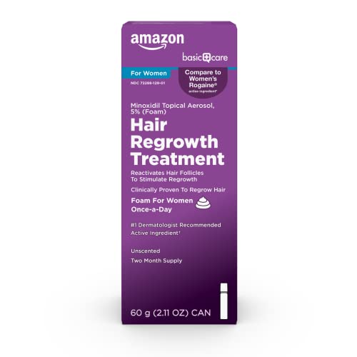 Minoxidil 5% Hair Regrowth Treatment for Women - 2.11 oz Foam