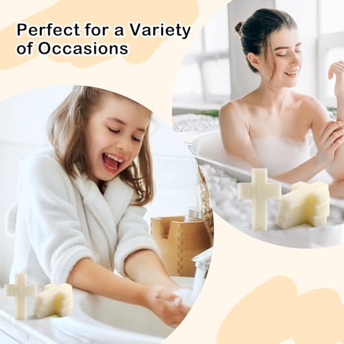 50 Pcs Baptism Favors Set Cross Soap for Girls and Boys,Baptism Party Favors for Guests,Christening Souvenirs for First Communion Favors,Recuerdos De Bautizo Para Ni?o Ni?a,Primera Comunion Recuerdos