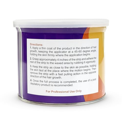 Honey & Chamomile Soft Wax, 13.52 oz Perfect for your chest, back, legs, and other large areas of your body. (Made in Italy)