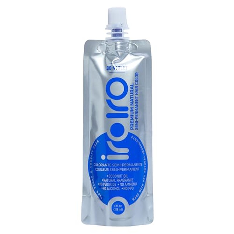 Iroiro Premium Semi-Permanent Hair Color 30 Violet - 4oz