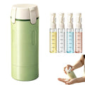 4 in 1 Travel Dispenser Bottle 30ML Refillable Toiletry Container - Green / 1