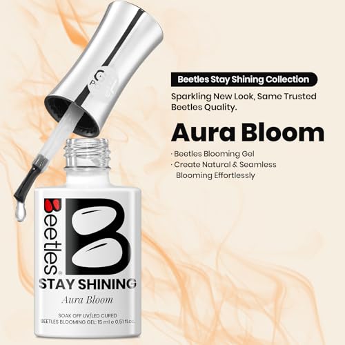 Beetles Blooming Gel for Nails D-Clear-1 Instant Floral & Watercolor Effects