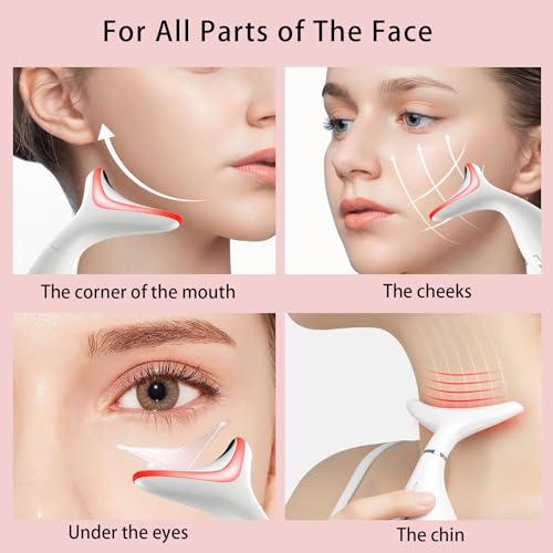 Red Light Therapy Facial Wand | 4-Mode LED Skin Care Device