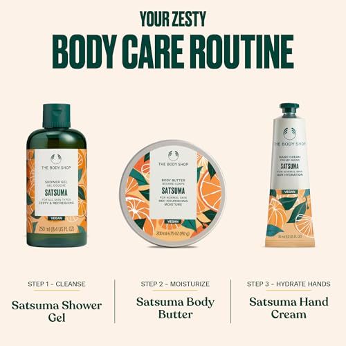 The Body Shop Shower Gel, Satsuma, 8.4 fluid Oz, Packaging May Vary