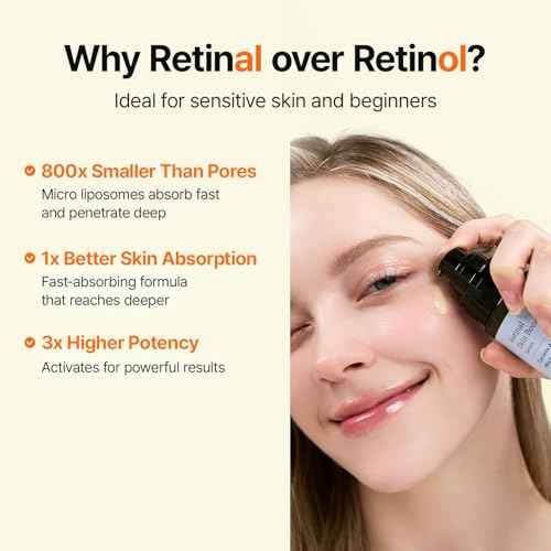 MEDITHERAPY Retinal Skin Booster Serum ? Beginner Friendly Non-Irritating Retinaldehyde for Face and Body ? Anti-Aging Retinol Pore Minimizer for Blemish Prone Skin? Korean Skin Care, 5.07 Fl.Oz Large