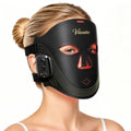Wireless LED Light Therapy Face Mask - 850nm NIR, 336 LEDs