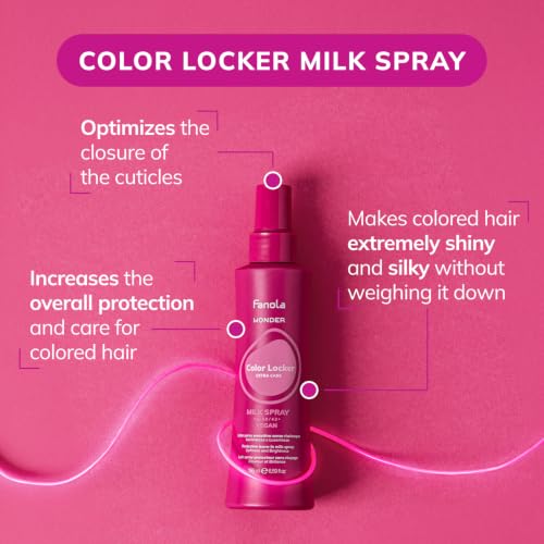 Fanola Color Protecting Hair Gloss Spray - Daily Leave-In Shine Treatment