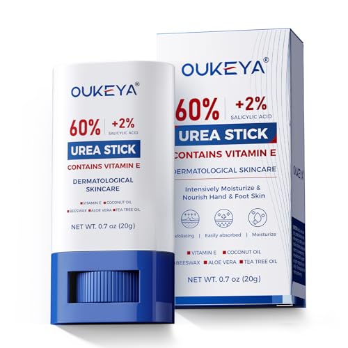 OUKEYA 60% Urea Cream Stick with 2% Salicylic Acid - For Dry Skin