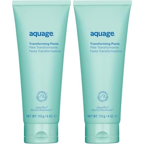 Aquage Transforming Paste,Ultra-Firm Hold Texturizer,Combines Flexibility of a Wax With The Hold-of Hairspray,4 oz,(Pack of 2)